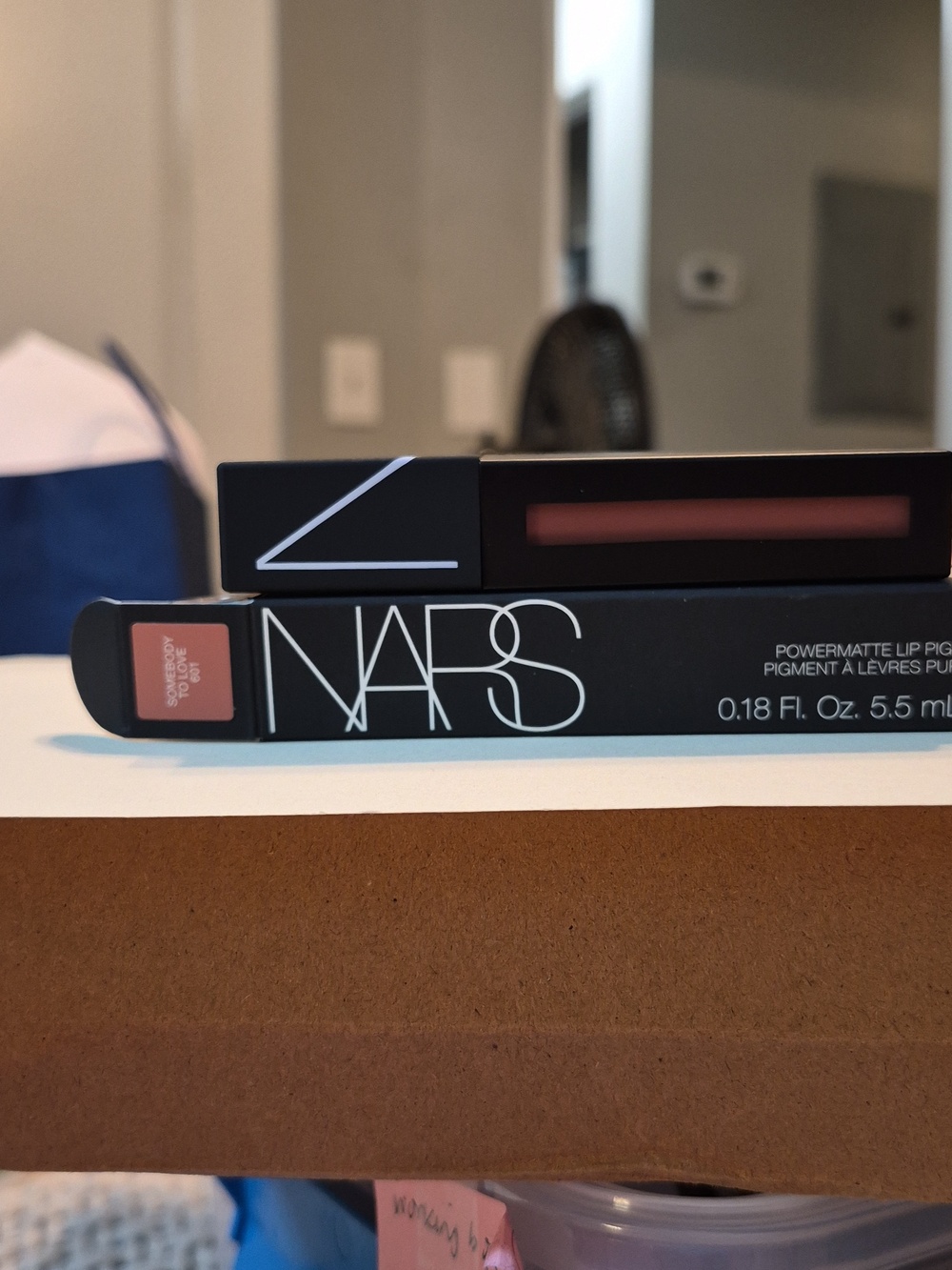 NARS Powermatte Lip Pigment: Somebody To Love (Rose Brown 601) .18oz, NIB - Picture 5 of 5